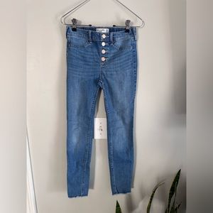 Abercrombie Kids High Rise Jean Leggings Size 11/12